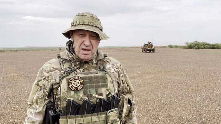 Wagner Leader, Yevgeny Prigozhin, in a video on Monday, indicating they were in Africa
